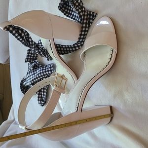 White Patent Ankle Strap Convertable Sandal - 1901 NORDSTROM Haiden